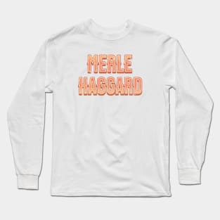 Merle text vintage Long Sleeve T-Shirt